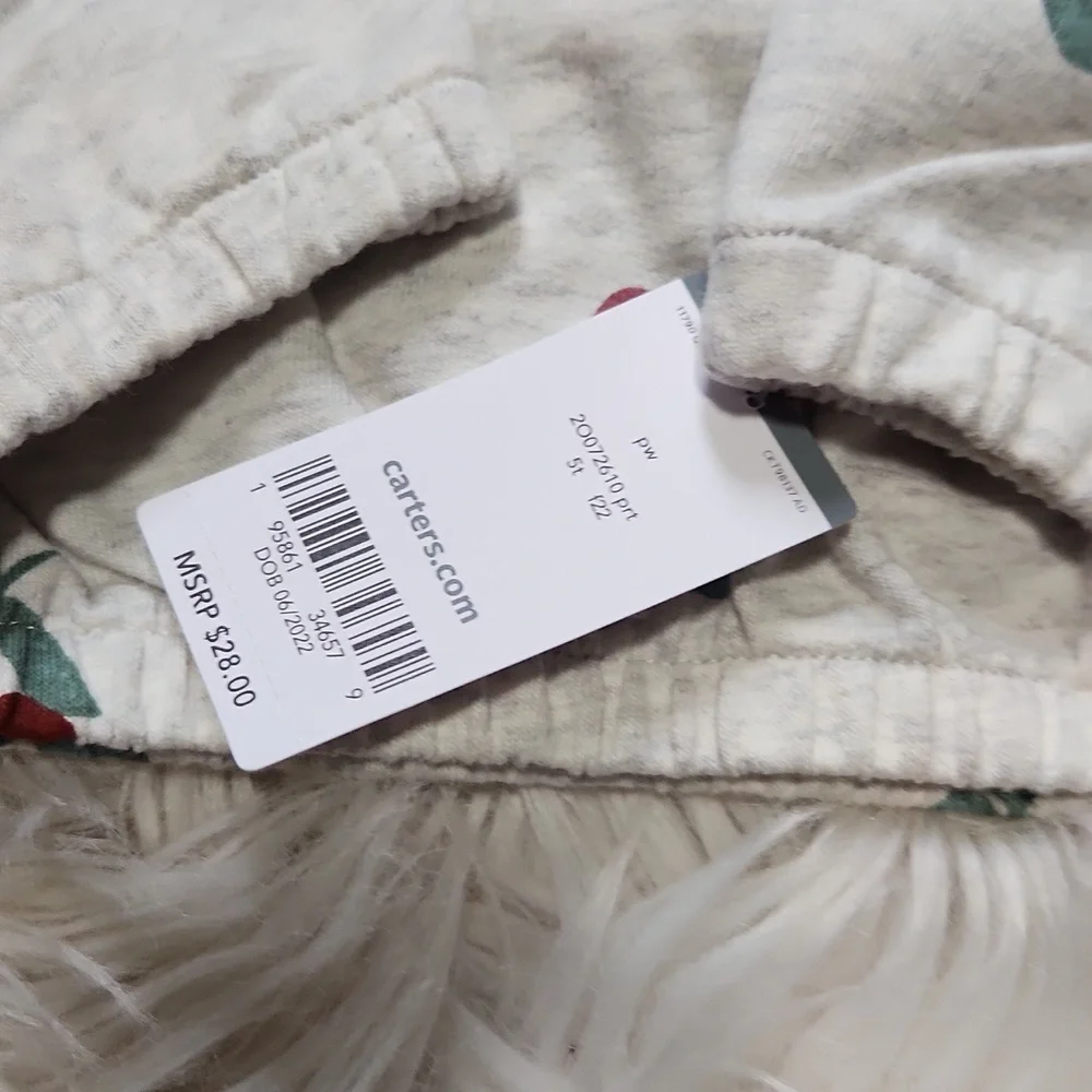 (2) NWT Carter's long sleeve shirts- 5T